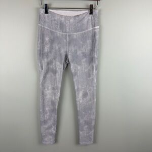 Calia “stay powerful” Gray Patterned Leggings 7/8 length size Small